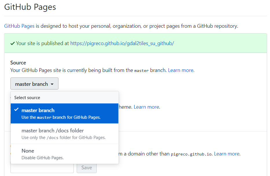 Pubblicare mappe a Tiles XYZ su GitHub | pigrecoinfinito