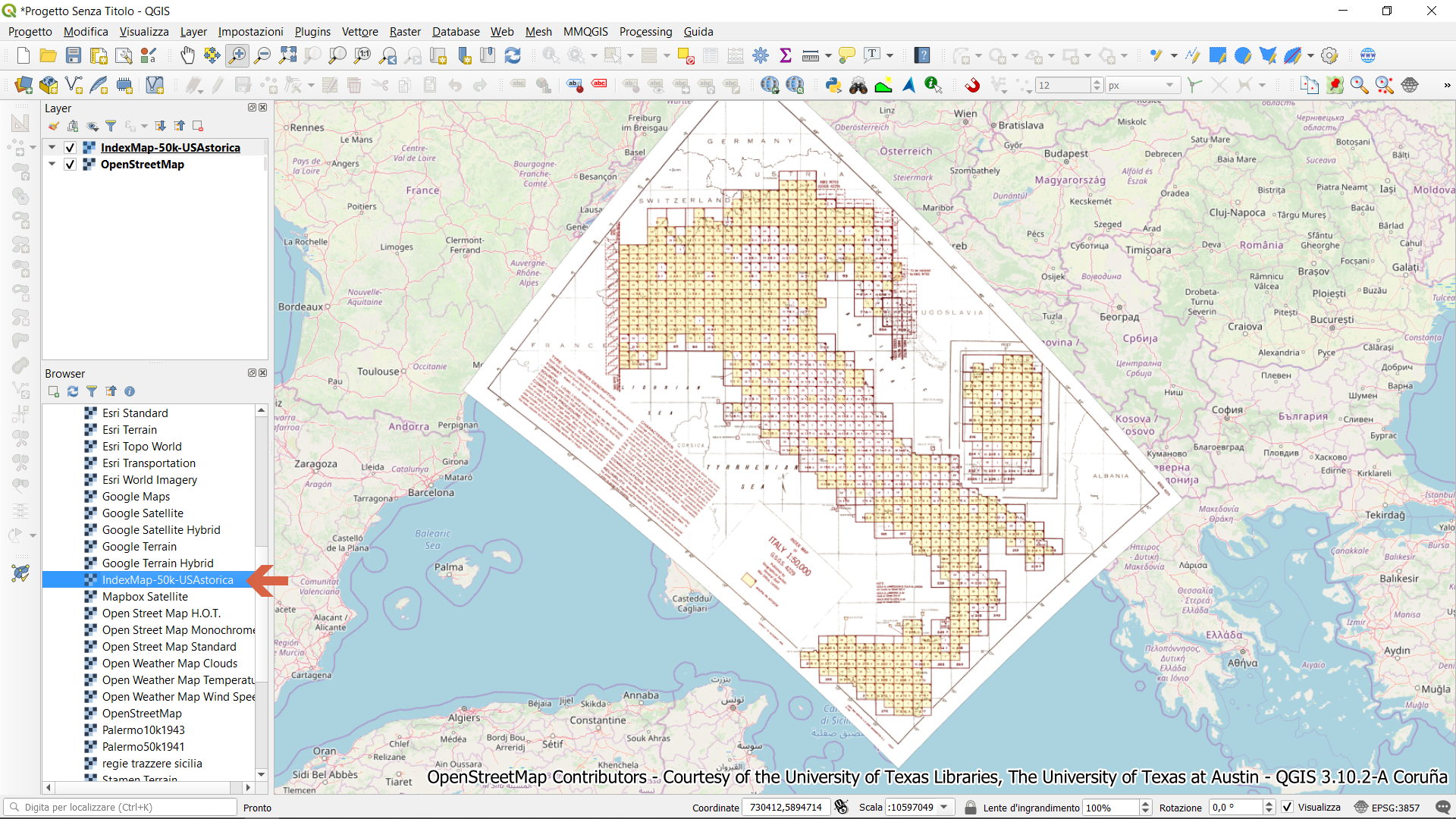 Pubblicare mappe a Tiles XYZ su GitHub | pigrecoinfinito