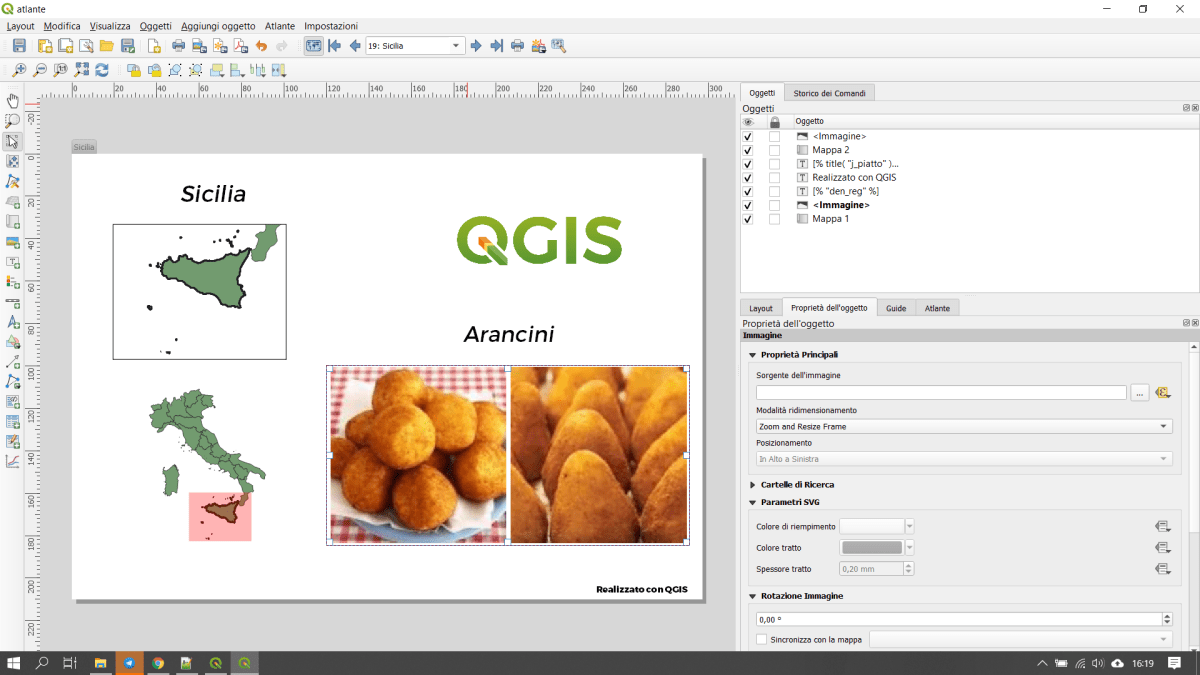 QGIS, Atlas e le foto | pigrecoinfinito